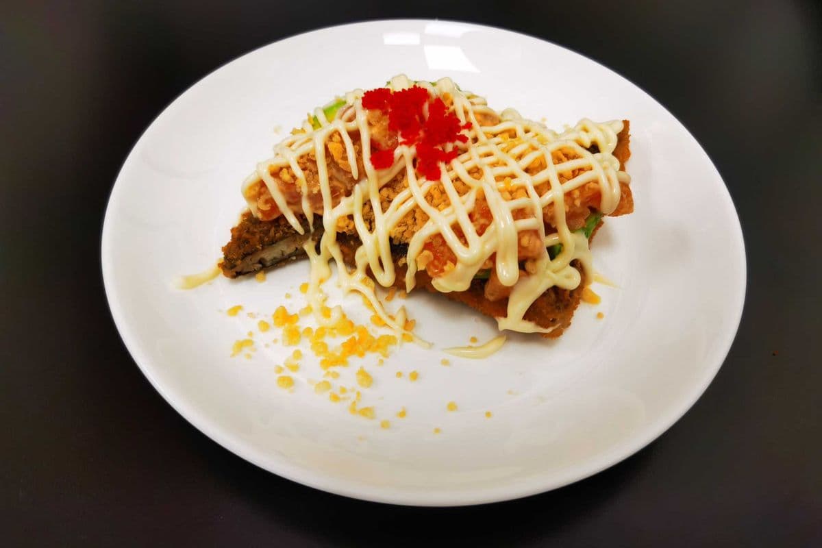 285.Saumon Pizza épicé / Spicy Salmon Pizza