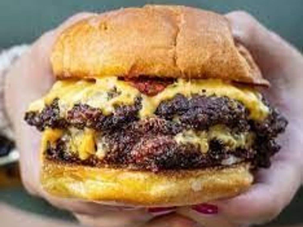 Double Patty Smoked Brisket Burger Combo
