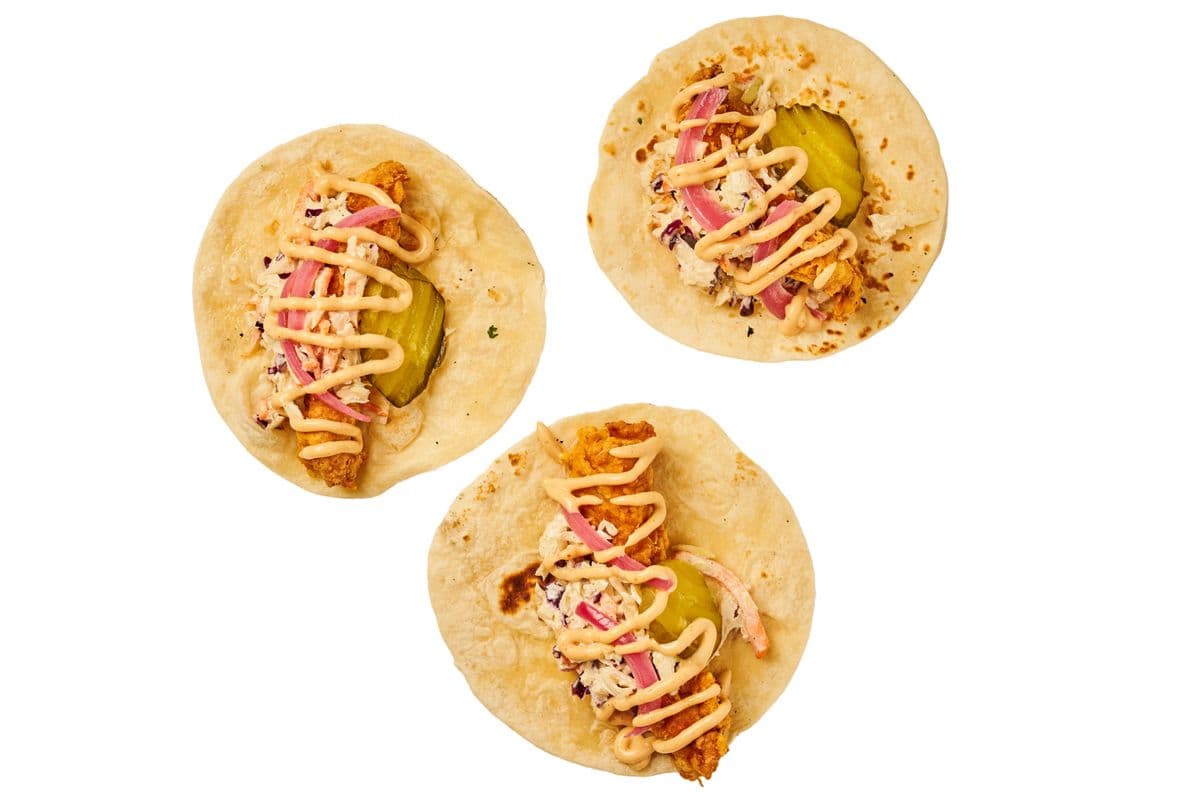 Bombay Fish Tacos (3) Trio