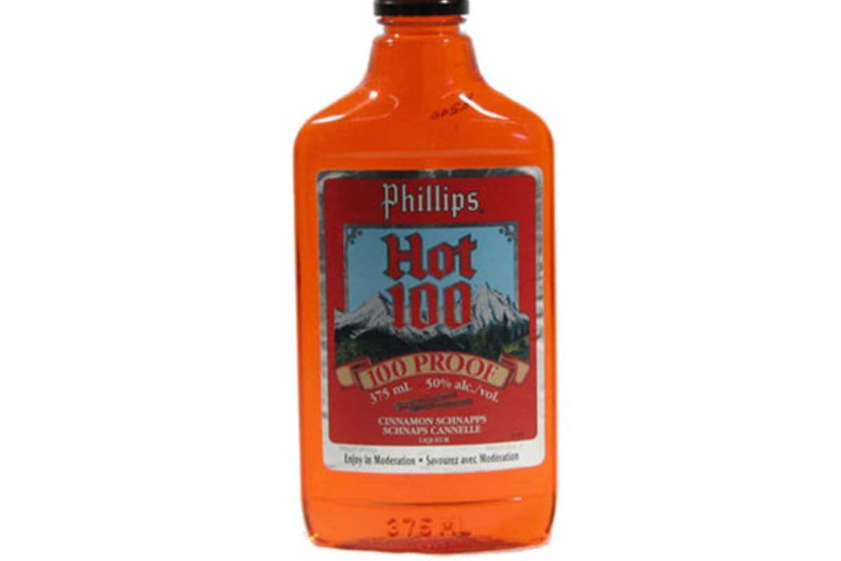 Phillips hot 100 cinnamon schnapp (1 x 375 ml)