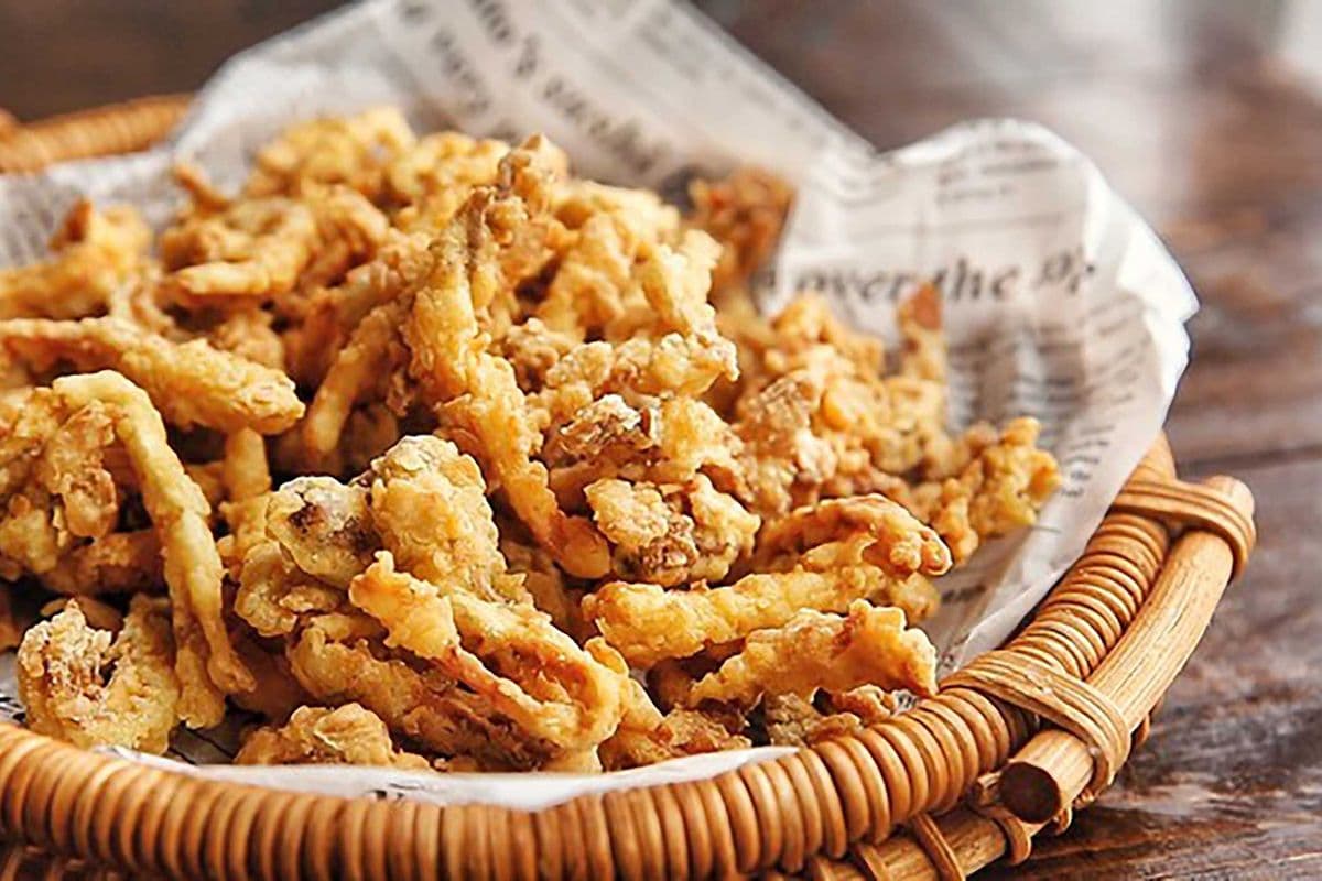 B8. Deep-Fried Mushroom