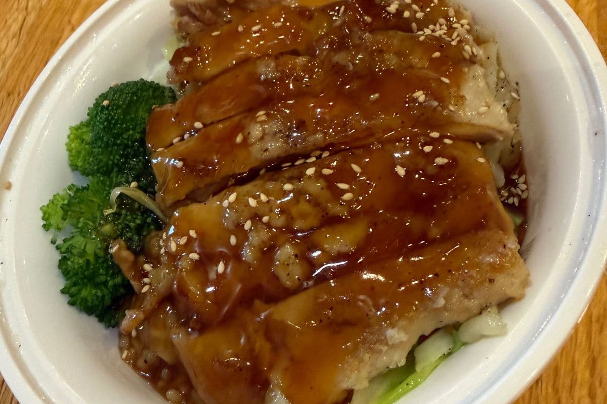 2 orders Chicken teriyaki don