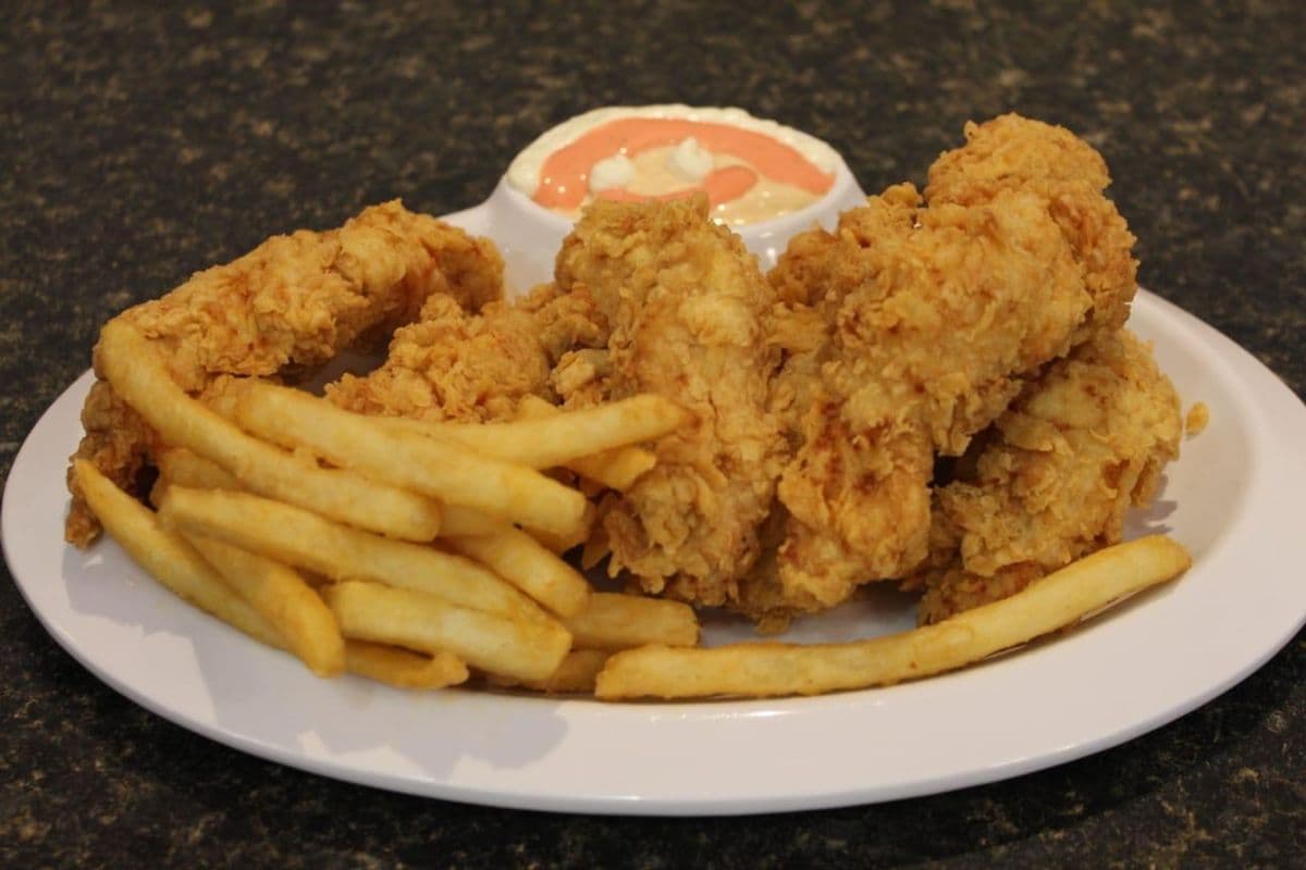 Crispy Chicken Meal (6pcs)