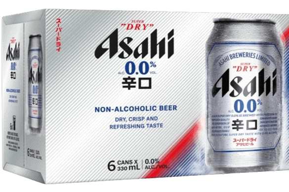 Asahi Super Dry Non-Alcoholic (6 x 330 ml)