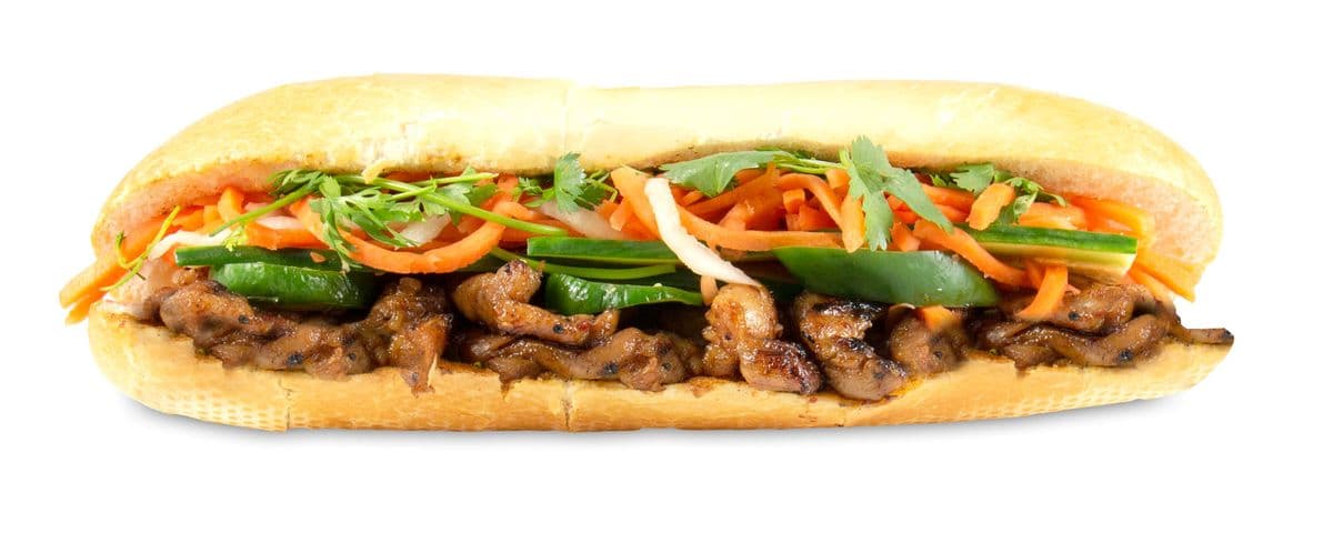 Lemongrass Chicken Banh Mi