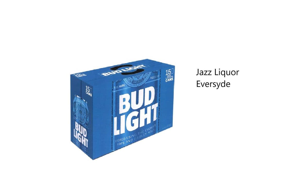 BUD LIGHT CANS (1 x 15x355ML)