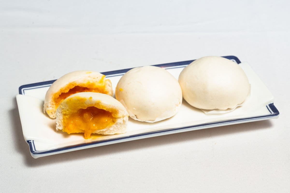 7. Steamed Egg Yolk Buns