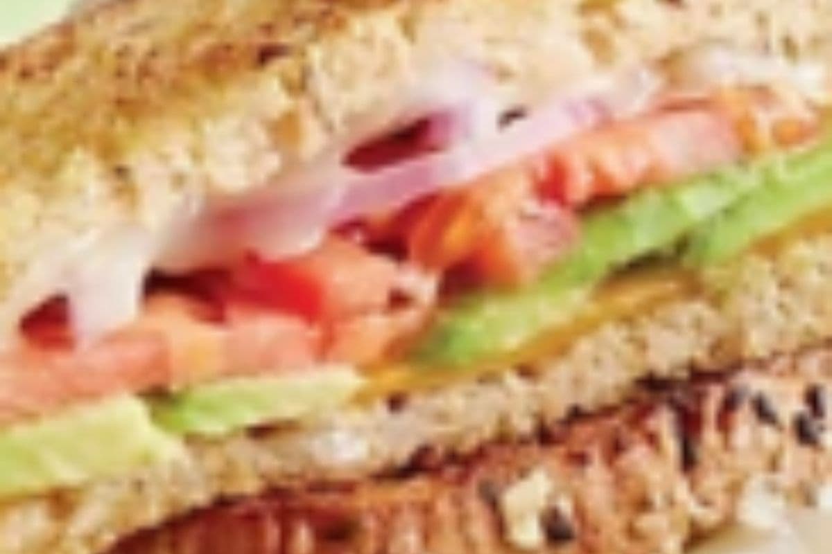 37. Grilled Cheese, Avocado, and Tomato Sandwich
