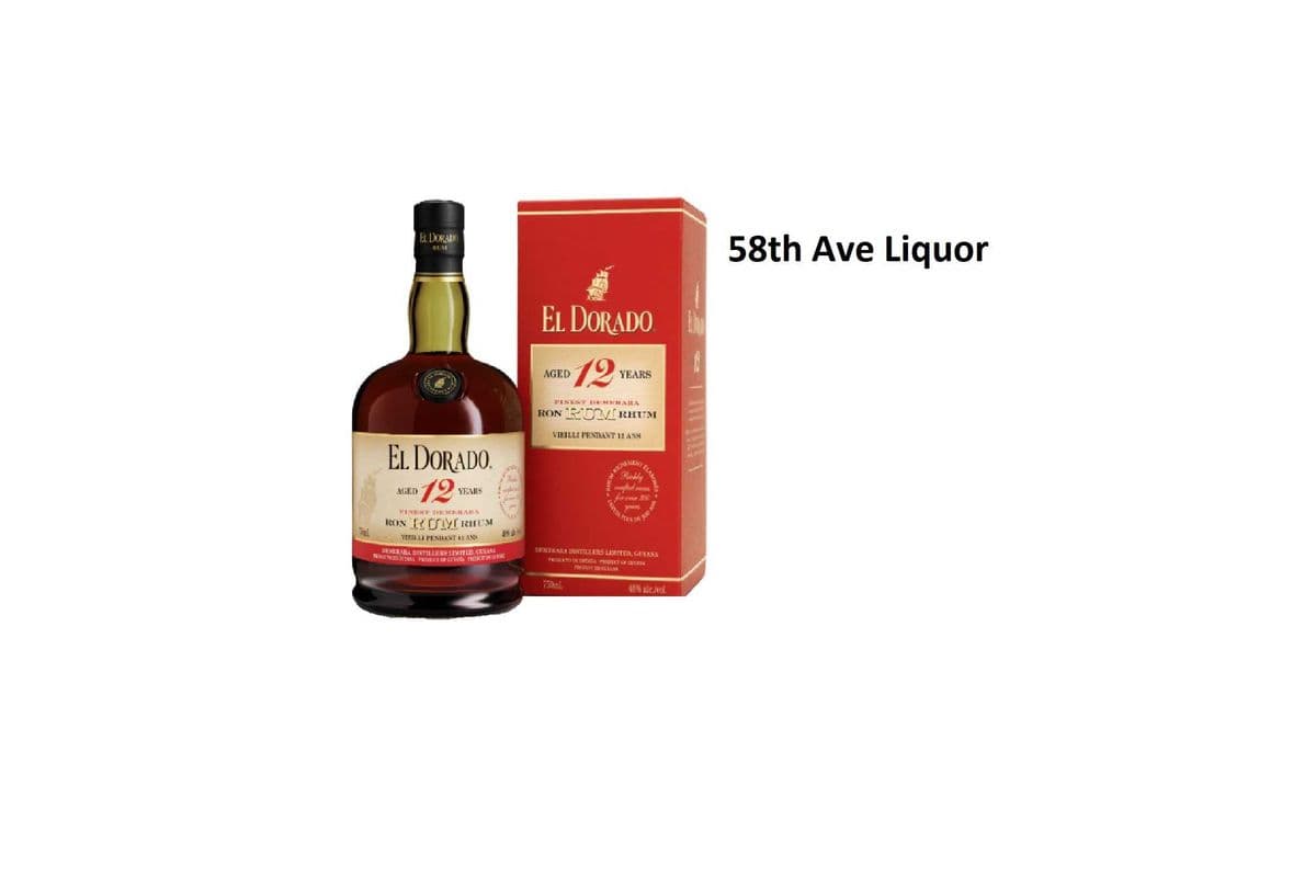 EL DORADO 12 YR. RUM 750ML (1 x 750ML)