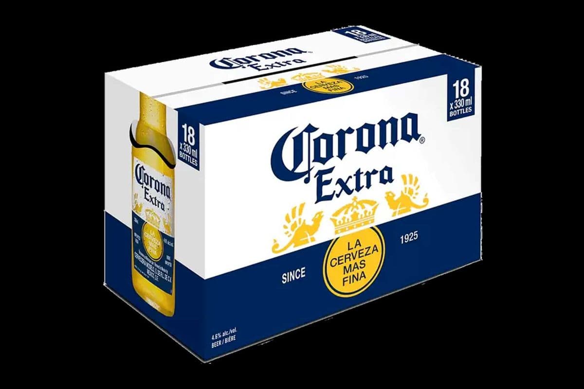 CORONA EXTRA-18 BOTTLE PACK (18 x 330ML BOTTLE) (18 x 330ML)