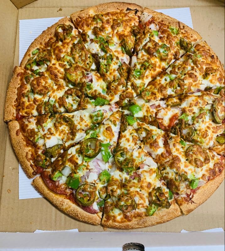 Small Hot and Spicy Pizza