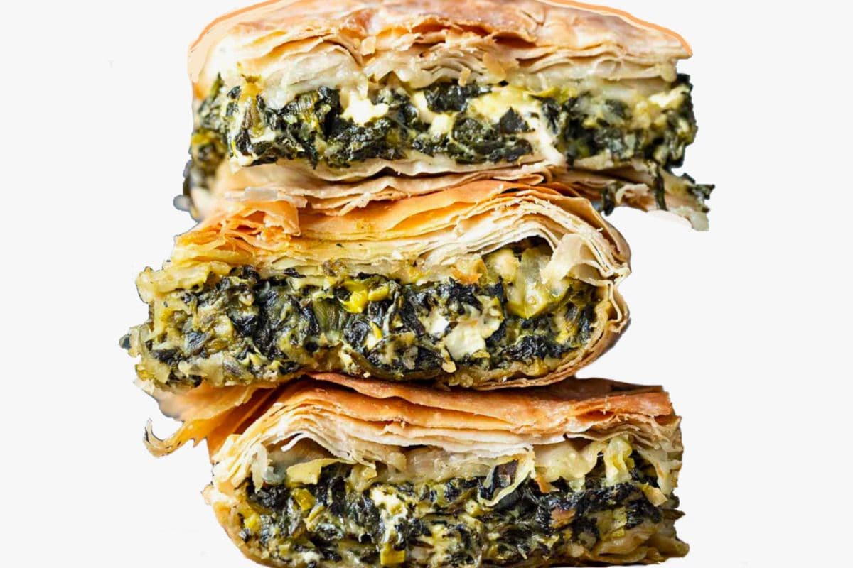 Homemade Spanakopita