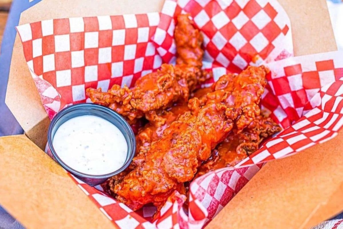 Spicy Chicken Strips (4 pcs)