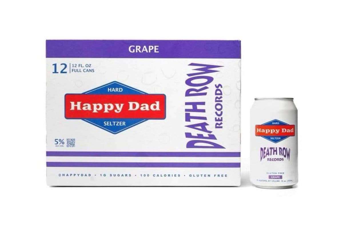Happy Dad Hard Seltzer Grape (12 x 355 ml cans)