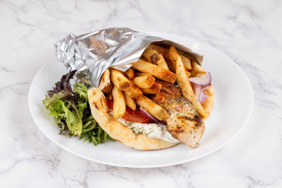 Chicken Souvlaki Pita