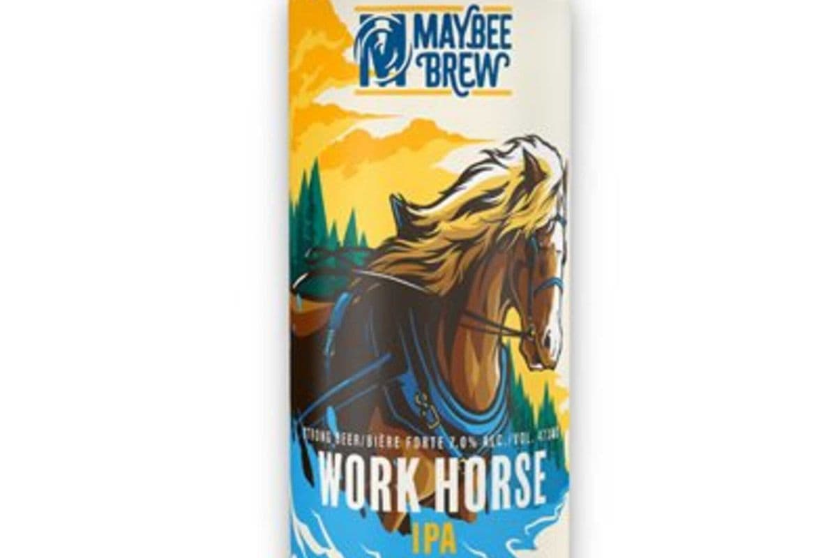 Maybee Brew Work Horse IPA (1 x 473 mL)