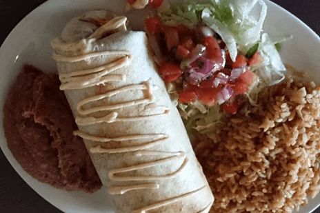 Big D's Burrito Platter