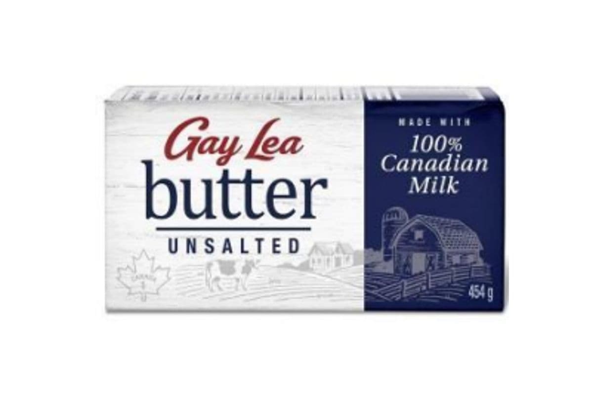 Gay Lea/Natrel Unsalted Butter (454 g)