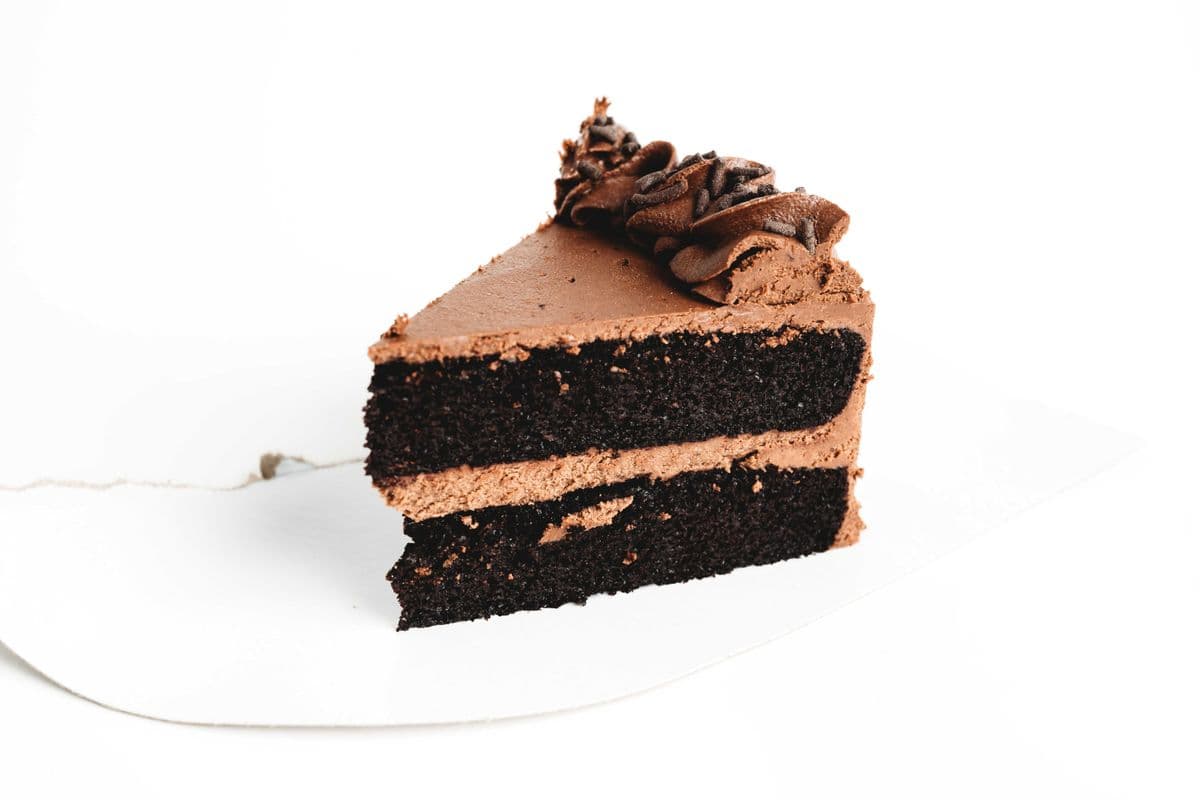 Keto Chocolate Cake with Chocolate Buttercream Frosting