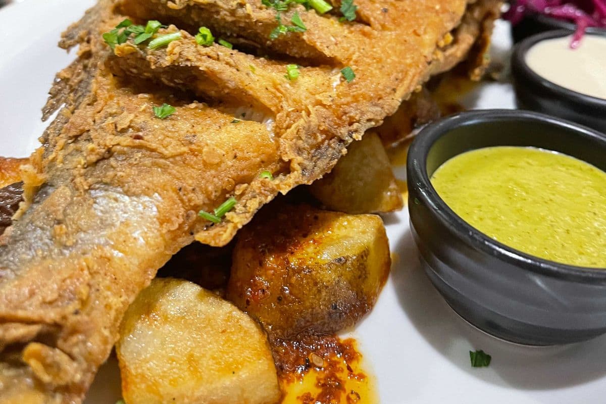 Fried Sea Bass