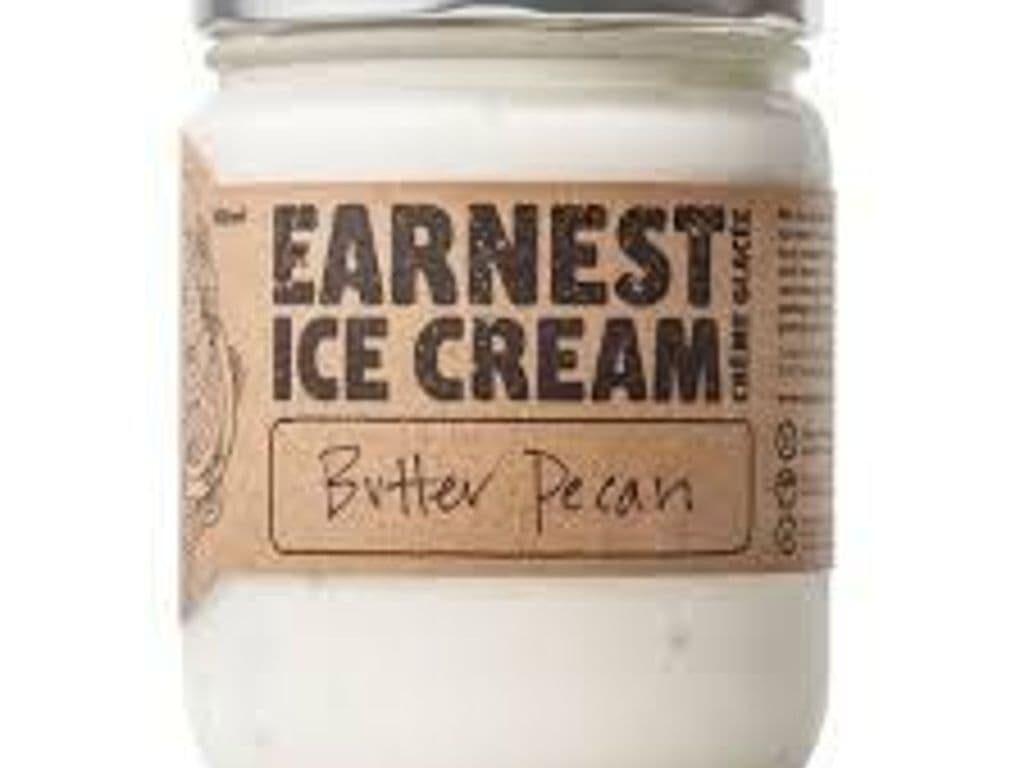 EARNEST ICE CREAM BUTTER PECAN 500ML
