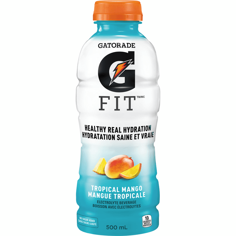 Gatorade Fit  Mangue Tropical 500ml/ Gatorade Fit Tropical Mango 500ml