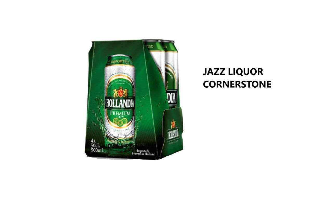 HOLLANDIA LAGER 4PKC (1 x 4X500ML)