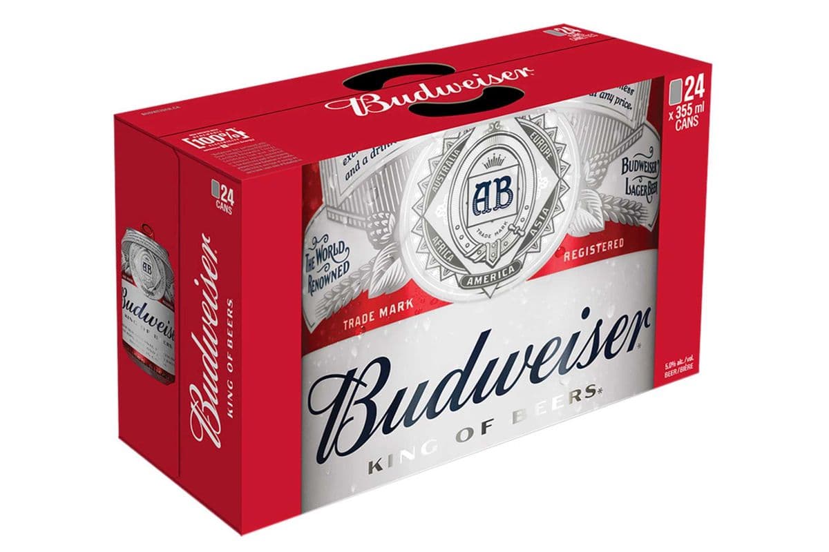 Budweiser 24 (24 x 355 ml cans)