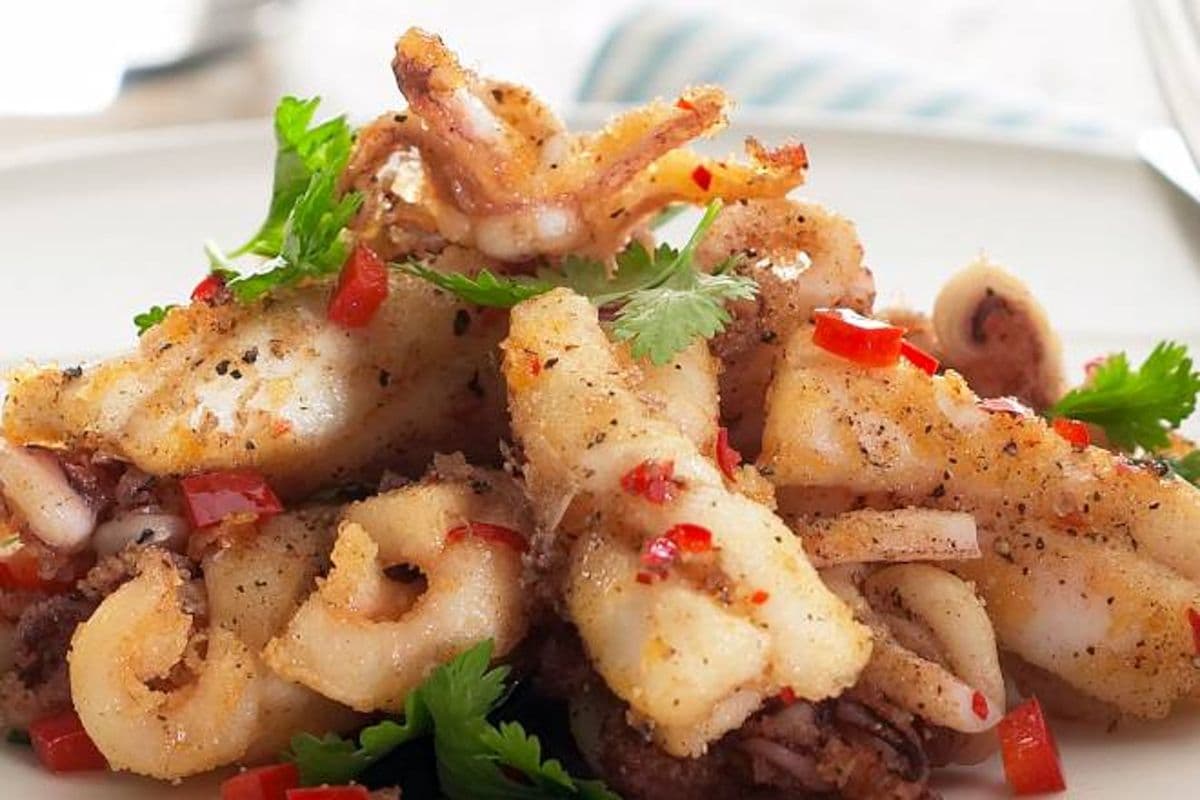 45. Calamars salés et épicés / Salted and Spicy Calamari