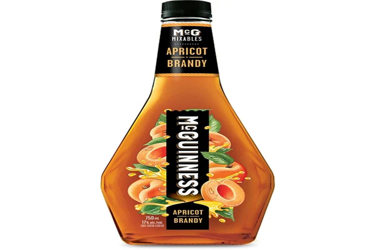 MC GUINNESS APRICOT BRANDY (750ML) 17.0% ABV (1 x 750 mL)
