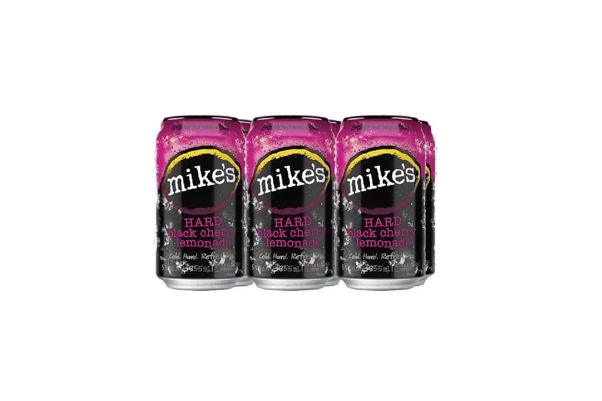Mikes Hard Black Cherry Lemonade (6 Pack Cans) (6 x 355 ml Cans)