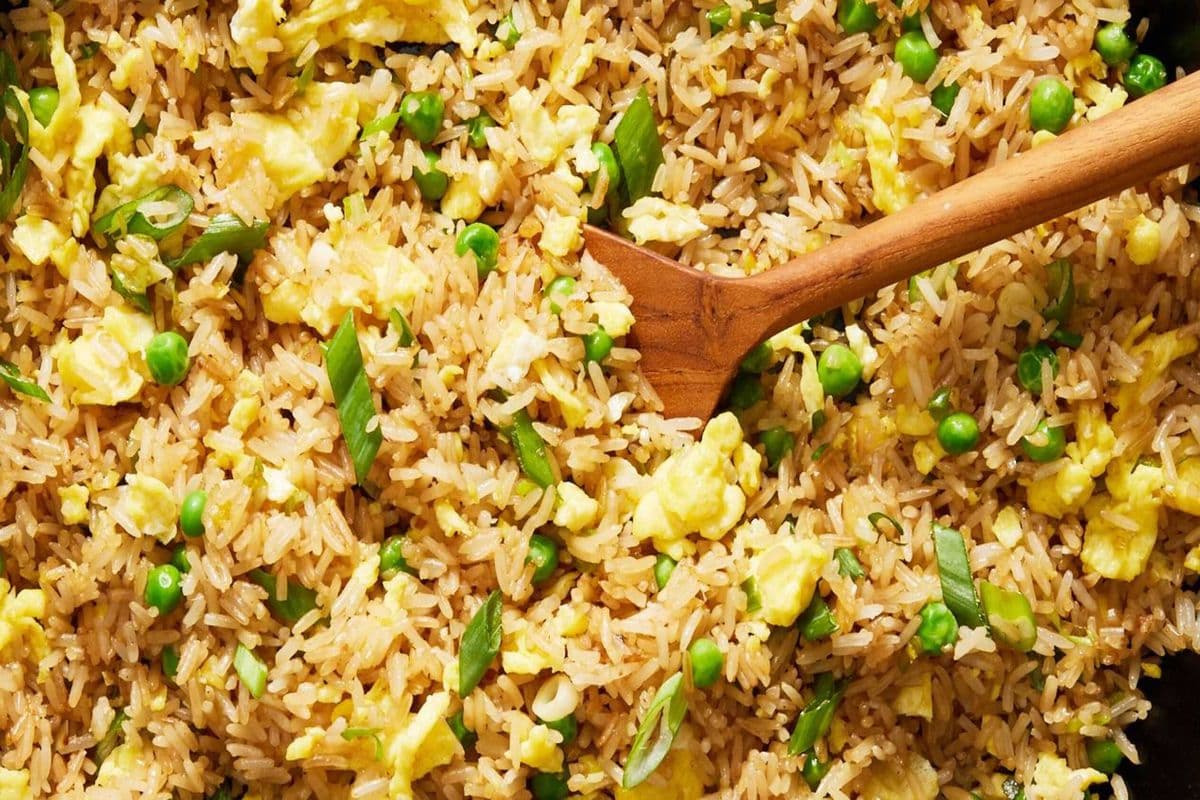 111. Fried Rice with Beef, Chicken, BBQ Pork, Mushrooms, or Vegetable