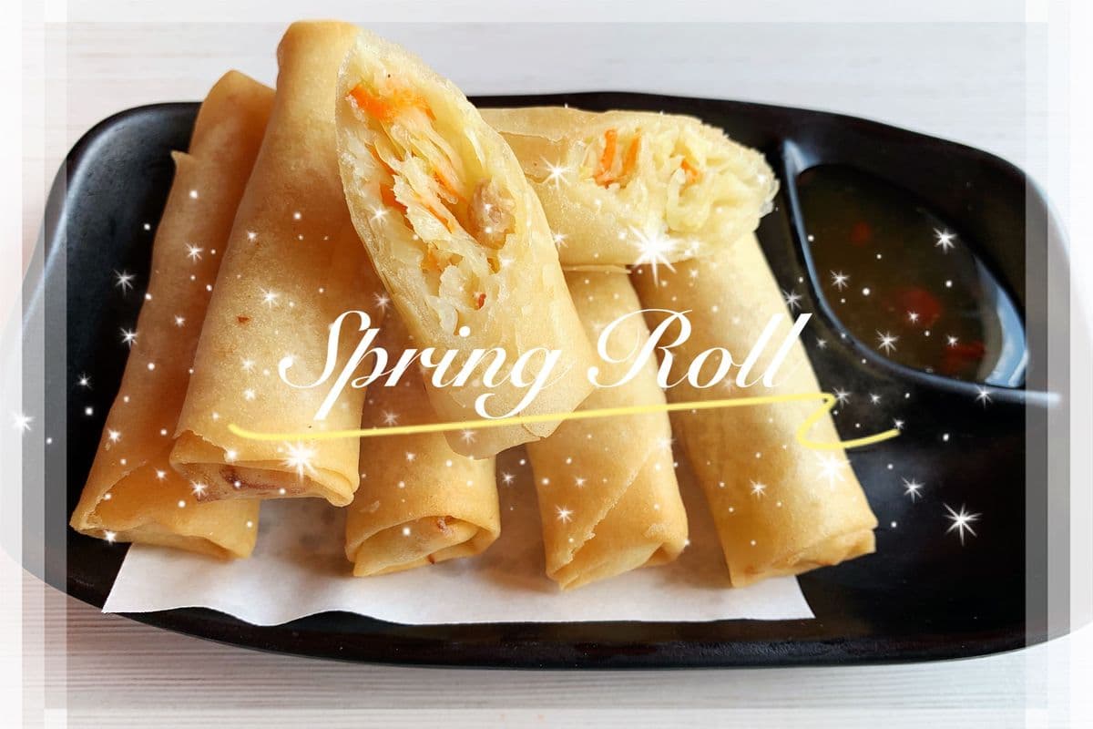 3. Spring Rolls (3 pcs)