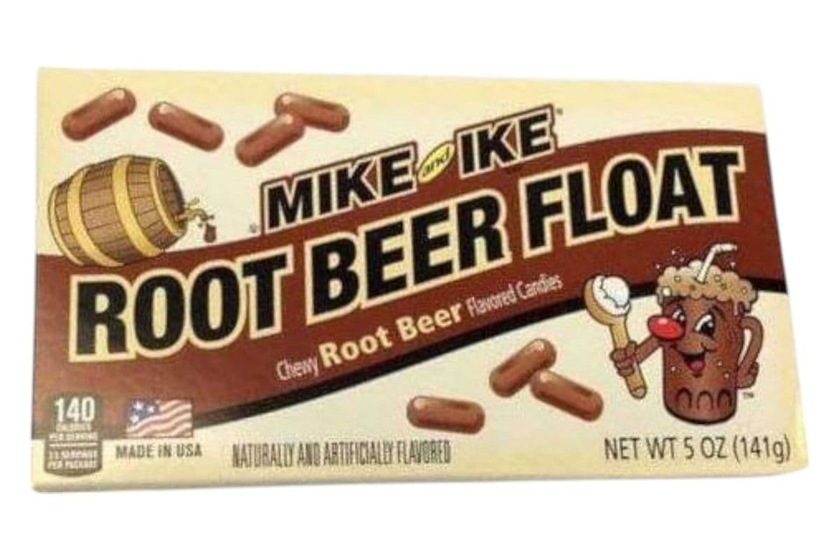 Mike & Ike Root Beer Float (120gm) (110 Cal)