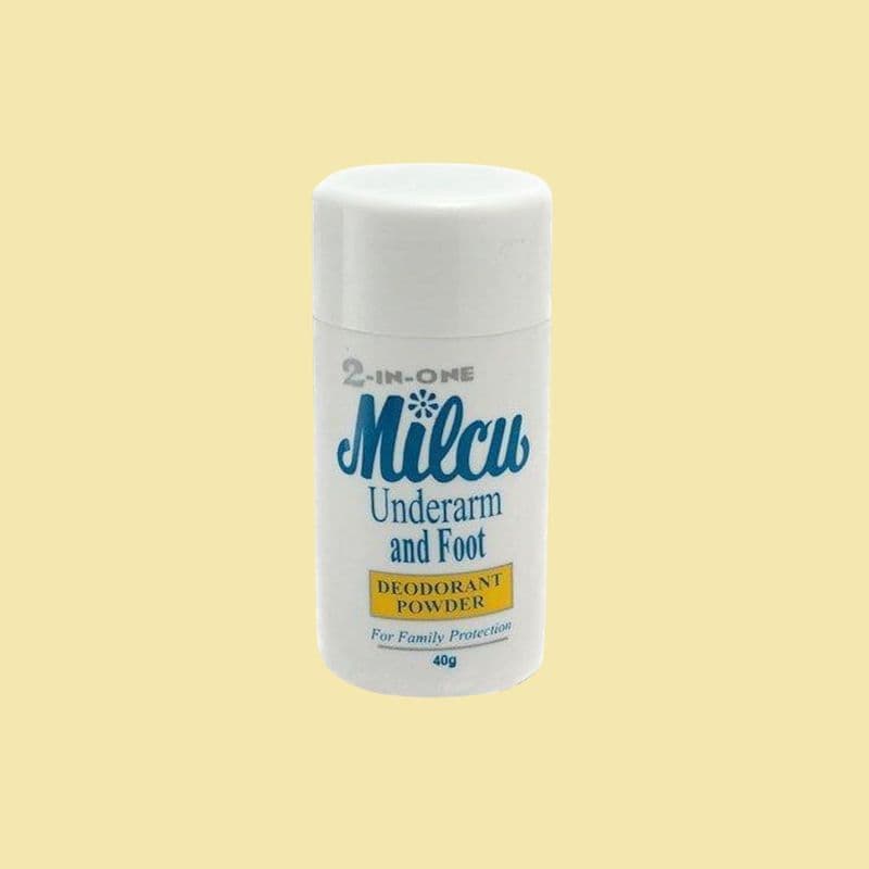 Milcu Underarm and Foot Deodorant Powder 2 in 1 (40 g)