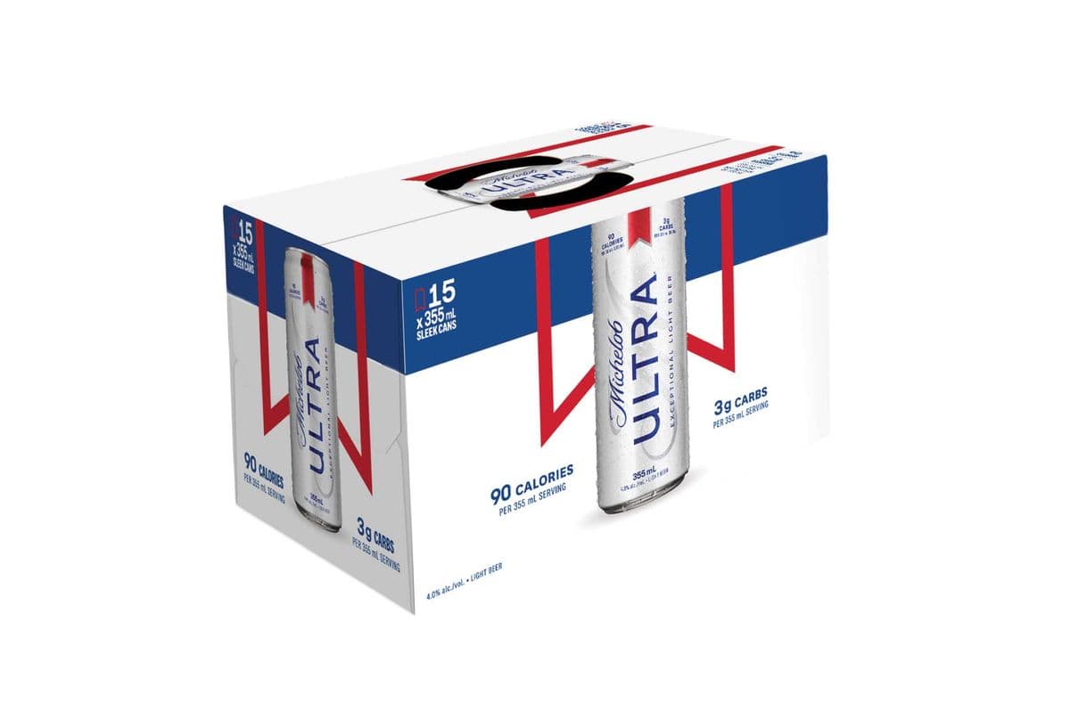 Michelob Ultra (15 x 355 ml Cans)