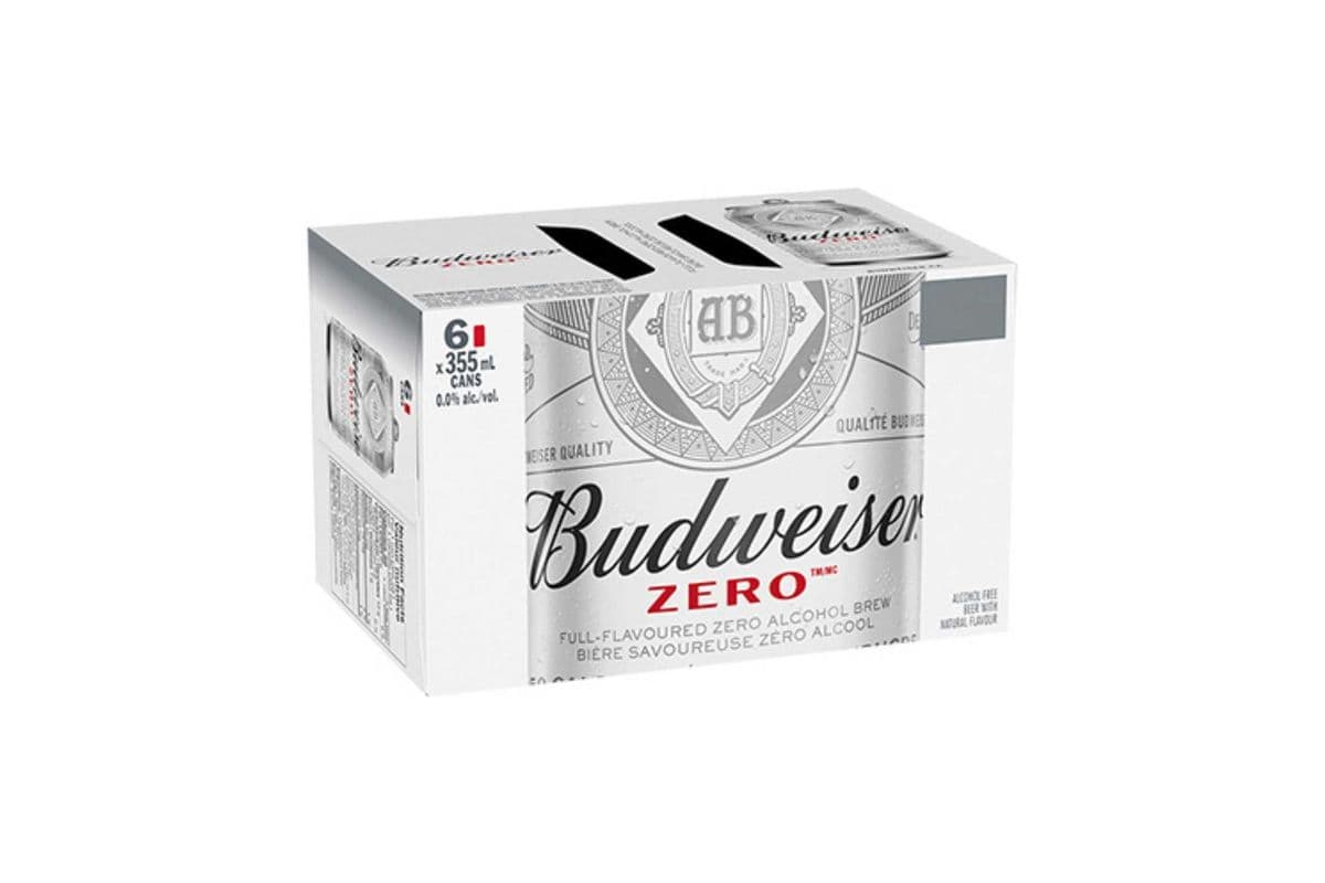 Budweiser 0.0% (355ml 6 can)