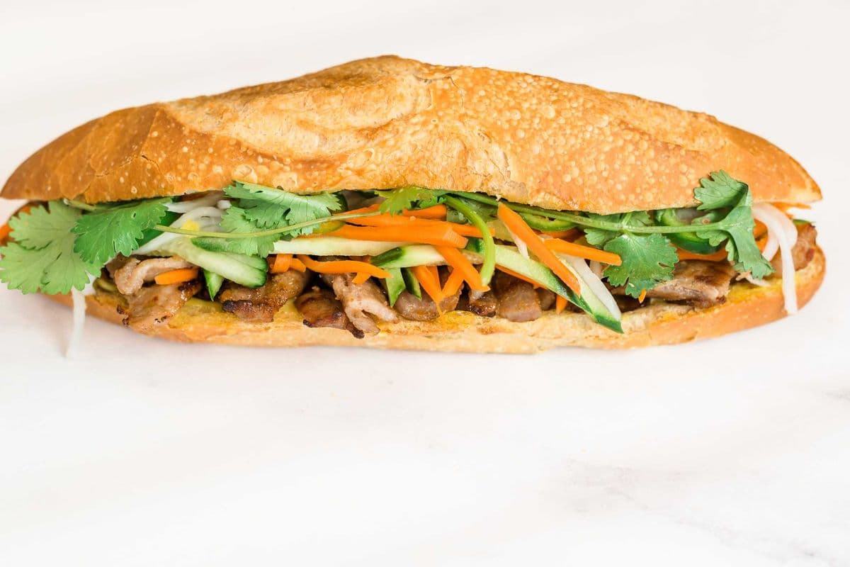 Five Spices Pork Belly Bánh Mì