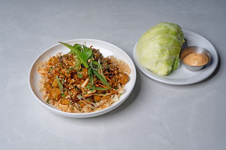 Tofu Lettuce Wraps