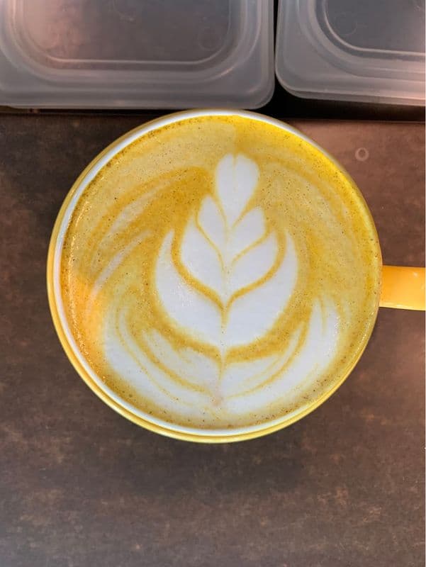 Turmeric Latte with Almond Milk