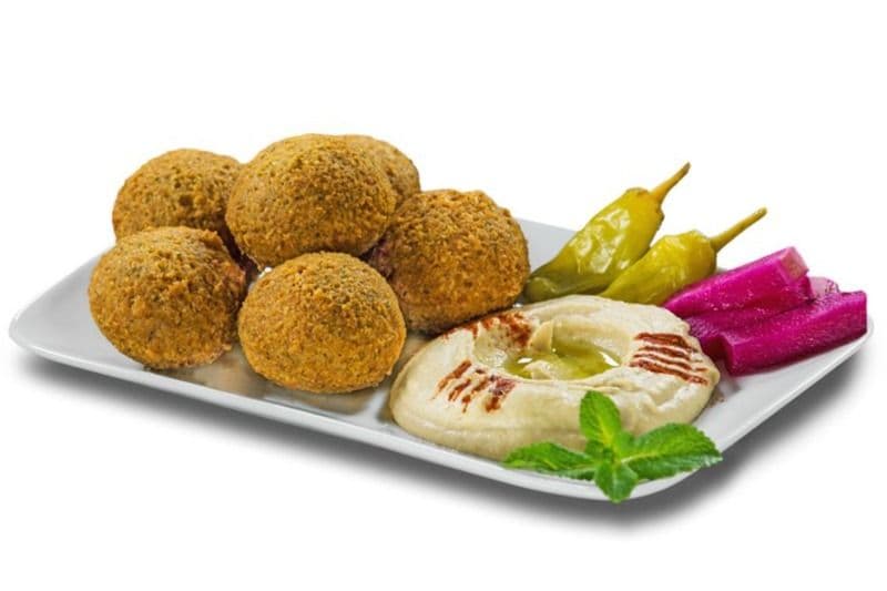 Plat falafel