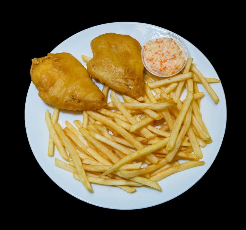 Haddock Fish (2 pcs) and Chips
