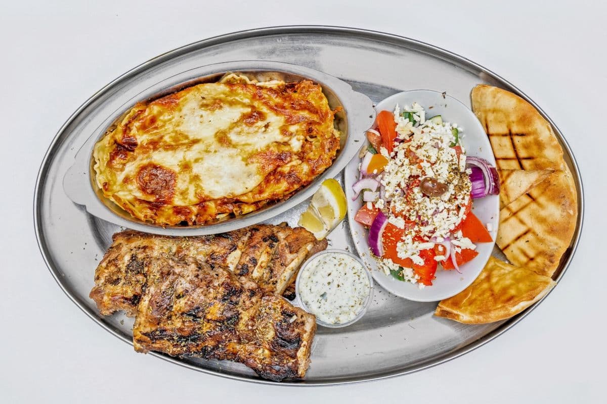 Greek Ribs and Baked Lasagna