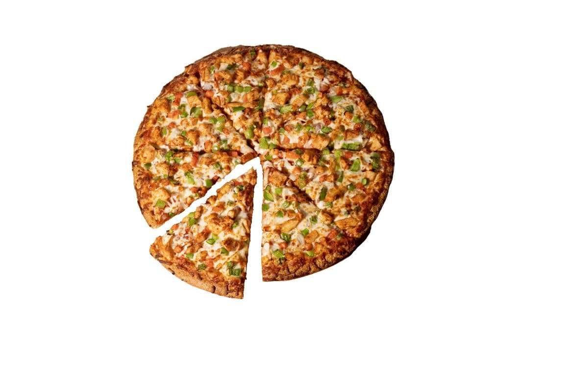 Large Butter Chicken Pizza