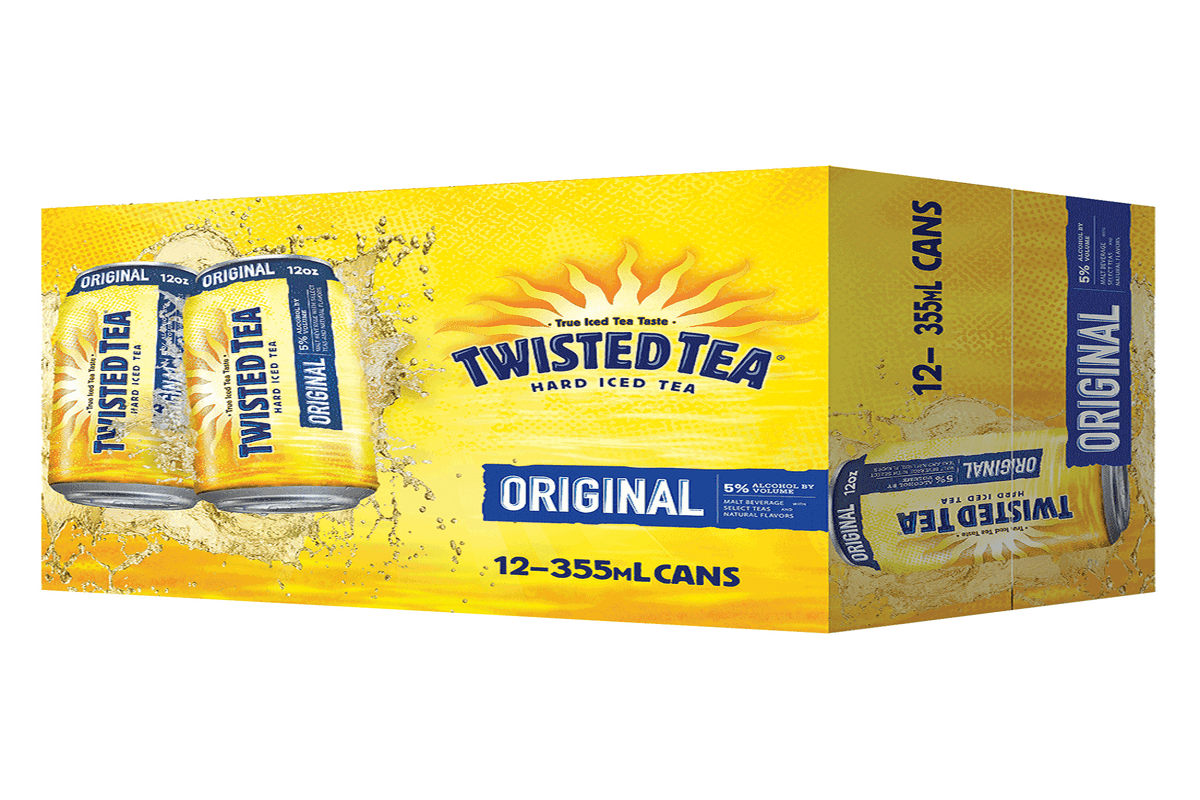 801023. Twisted Tea Original (12 Cans) (1 x 12pc)