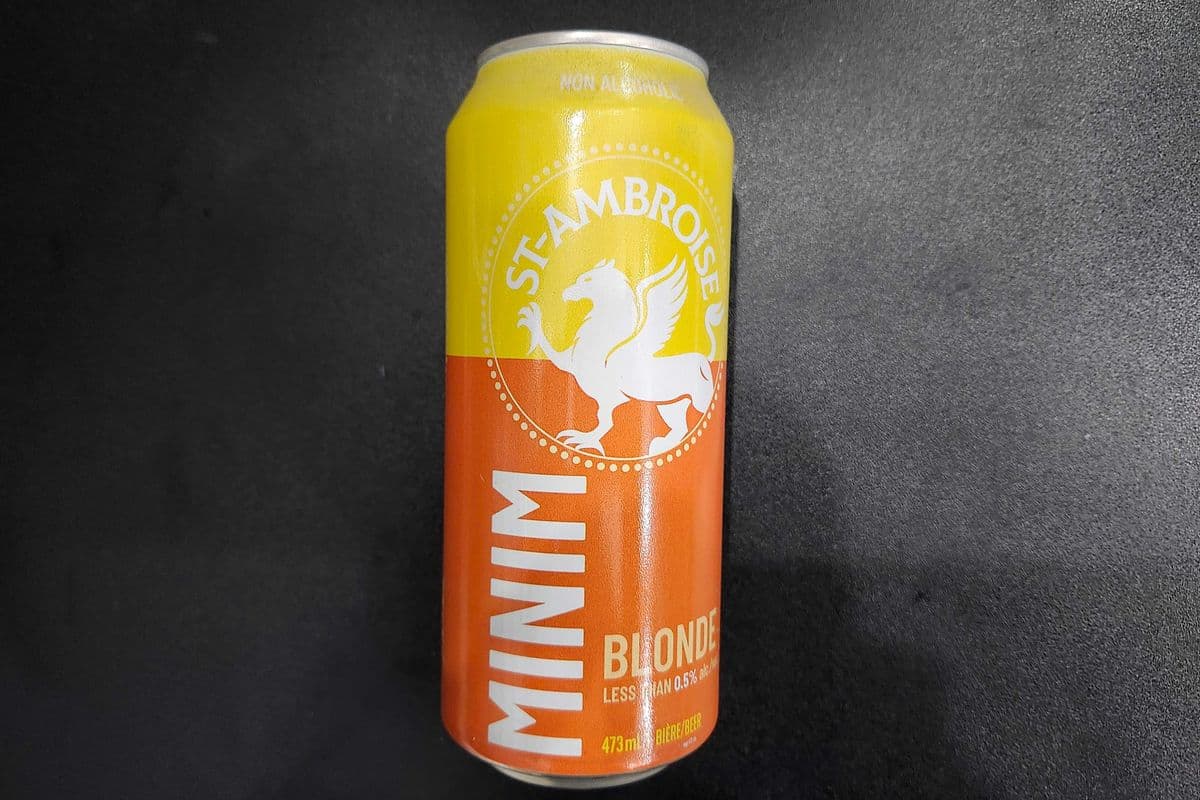 <0%> Bière SansAlcool St-amboise MINIM Blonde 473ml