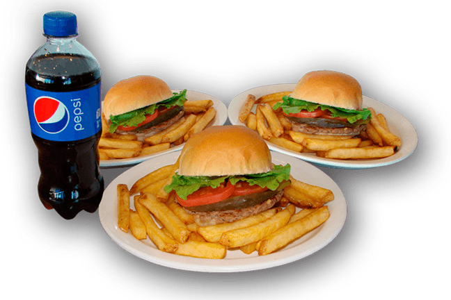 3 Hamburgers