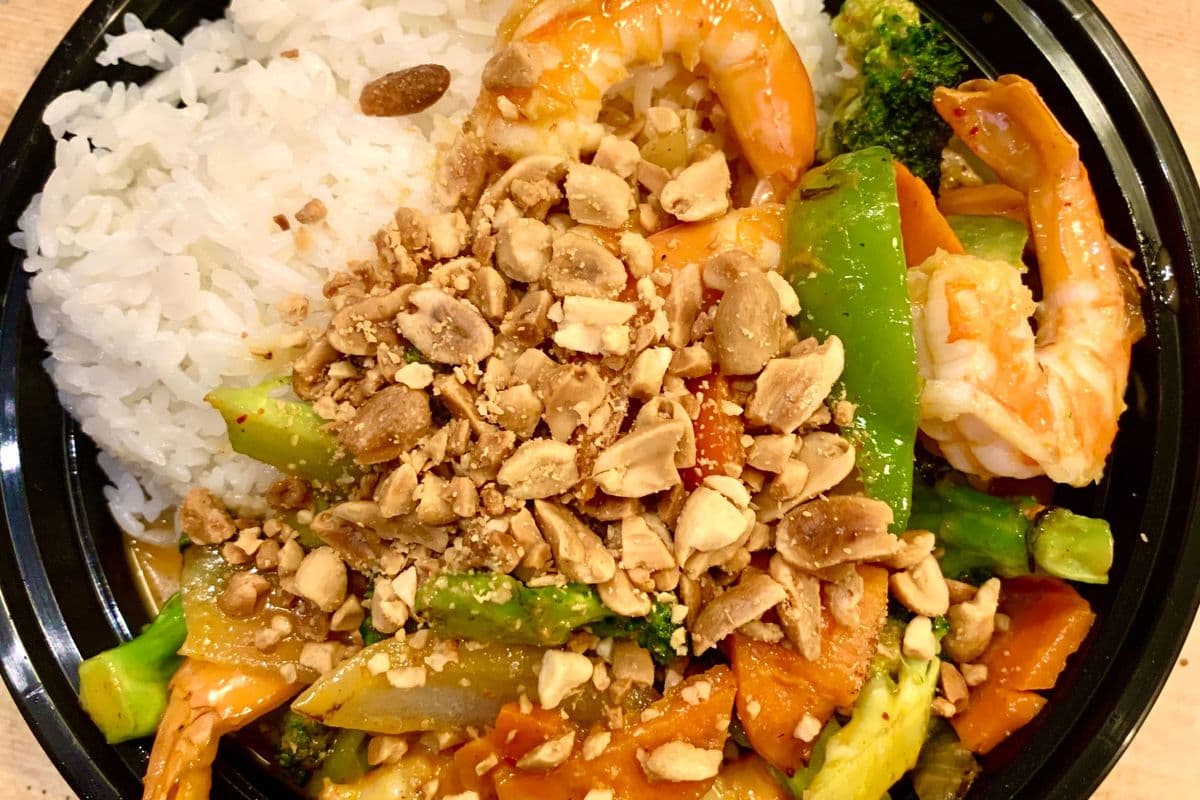C1. Thai Red Curry with White Rice