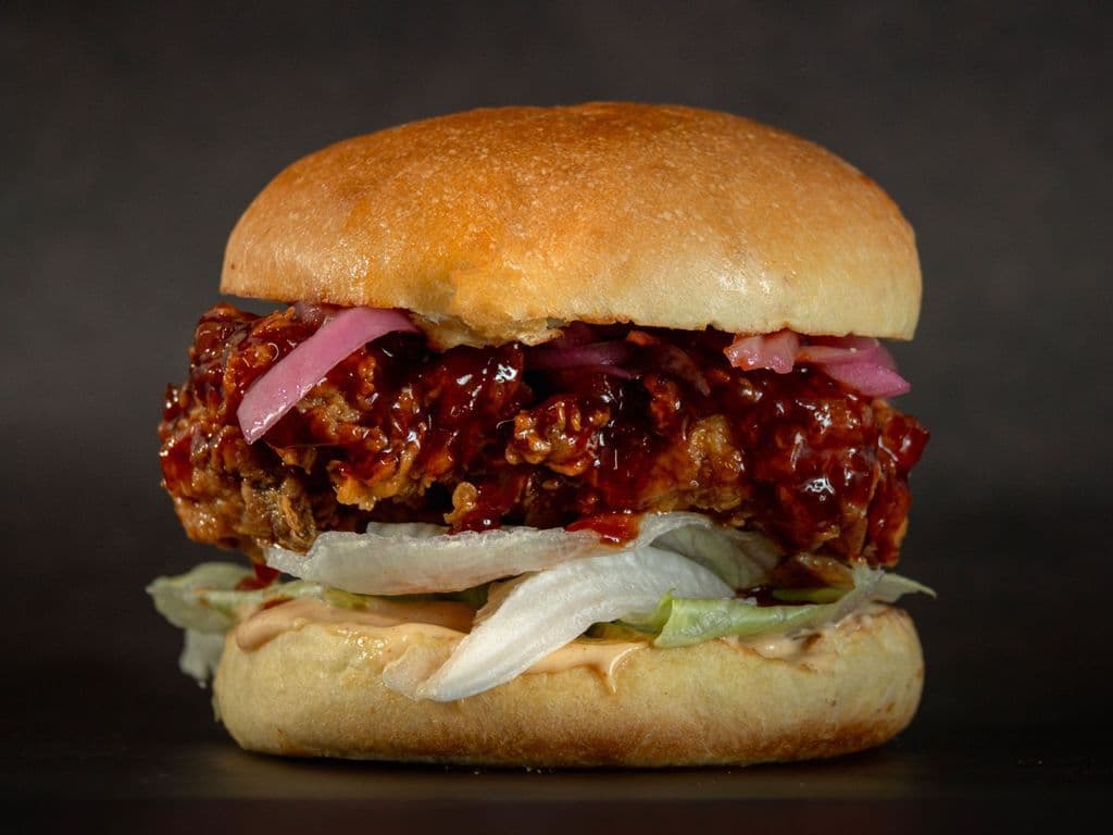Busan Chicken Blaze Burger