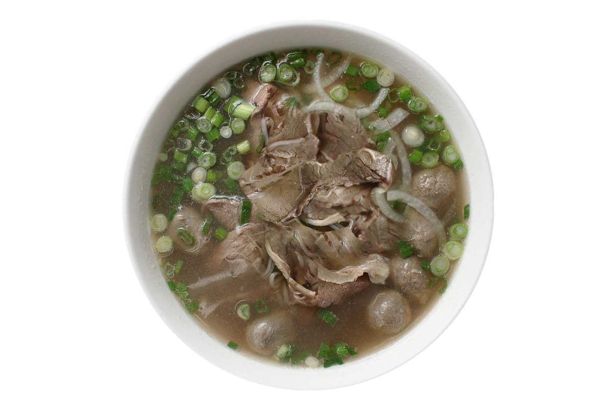 13. Beef Brisket and Beef Balls Noodle Soup